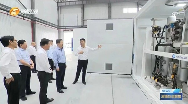 河南省委书记楼阳生调研明阳豫东南零碳产业园