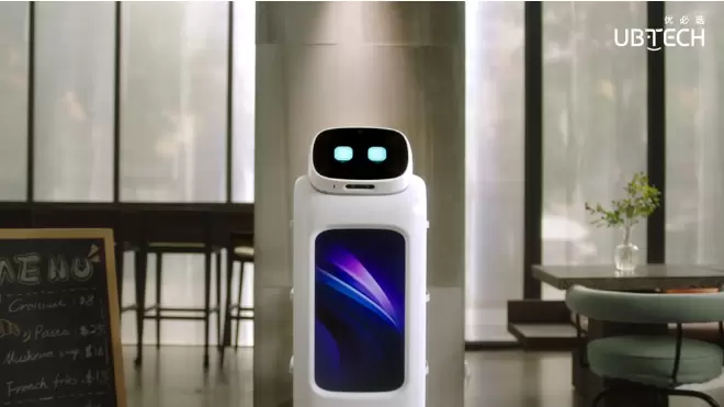 悠宝：优必选多场景开放式递送机器人